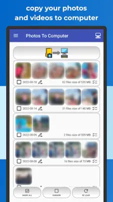 Photos To Computer android App screenshot 15